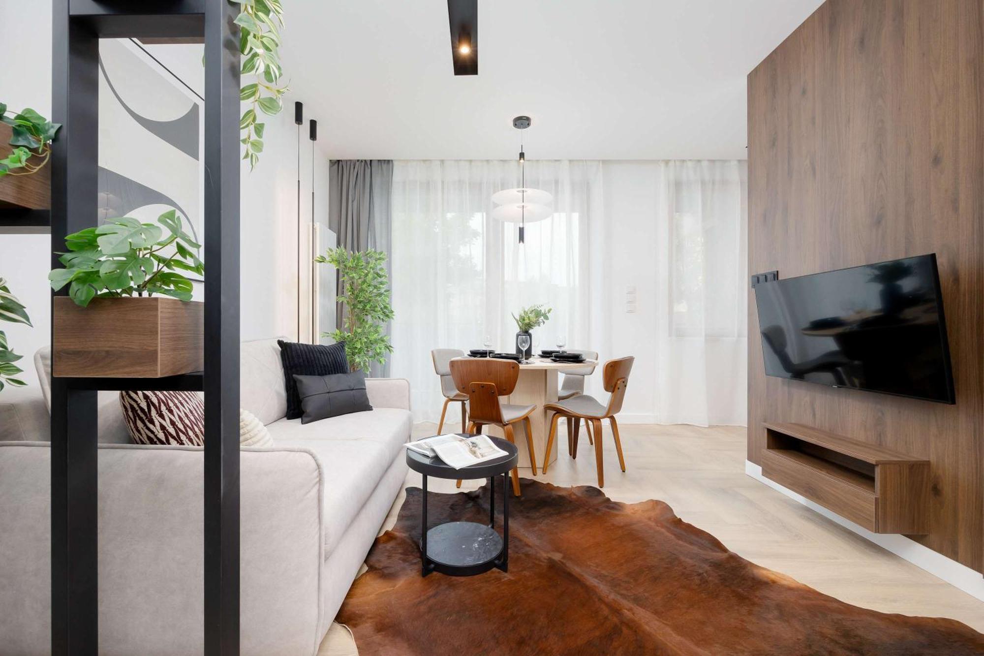 Apartment Sarmacka Wilanow With Parking, Sauna & Gym By Noclegi Renters Varsovia Exterior foto